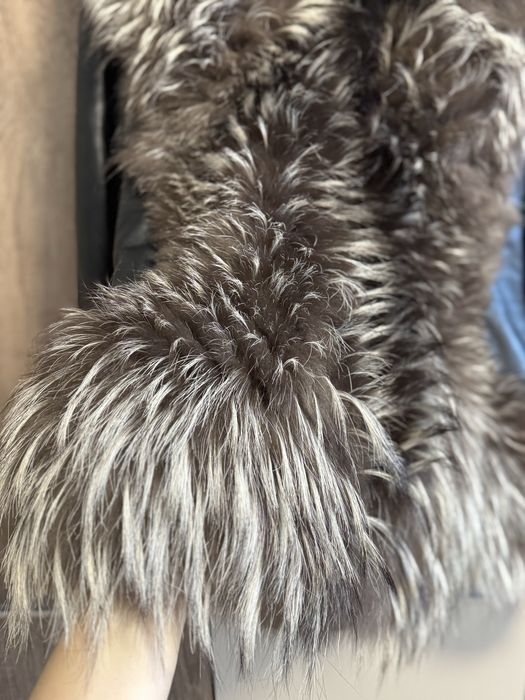 Шкіряна курта розмір S