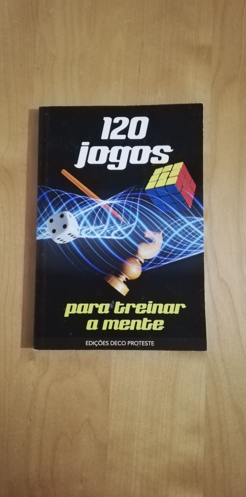 Livro"120 jogos para treinar a mente"