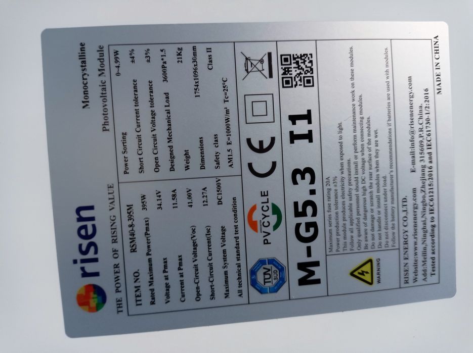 Сонячна панель нова