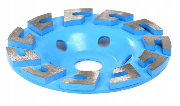 TARCZA GARNKOWA Do Szlifowania Betonu 125mm typ T ceramiki kamienia