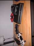konsola ps4 slim + 4 pady i gry