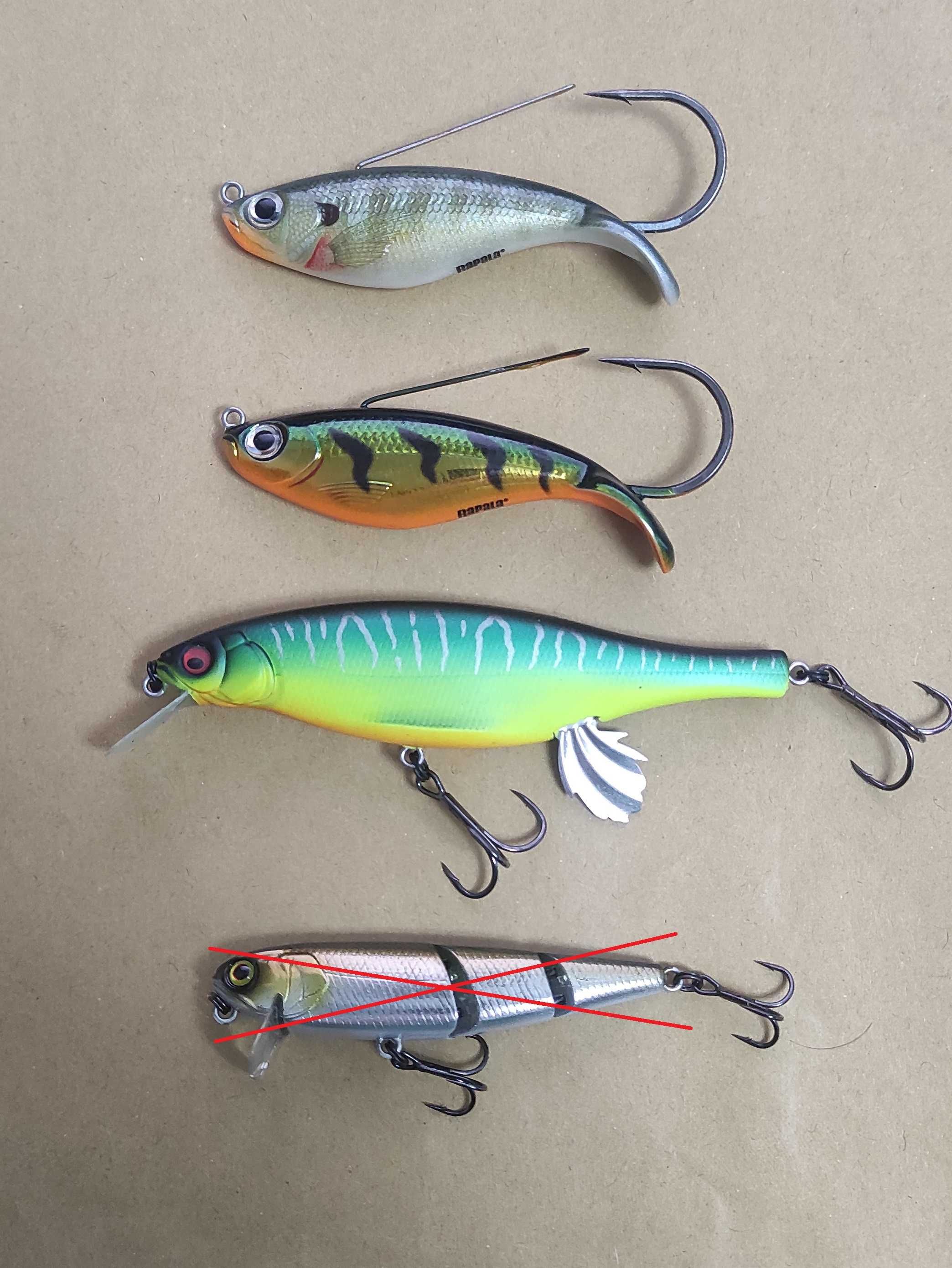 Воблери Rapala, Megabass, Kosadaka, AllBlue, Bearking