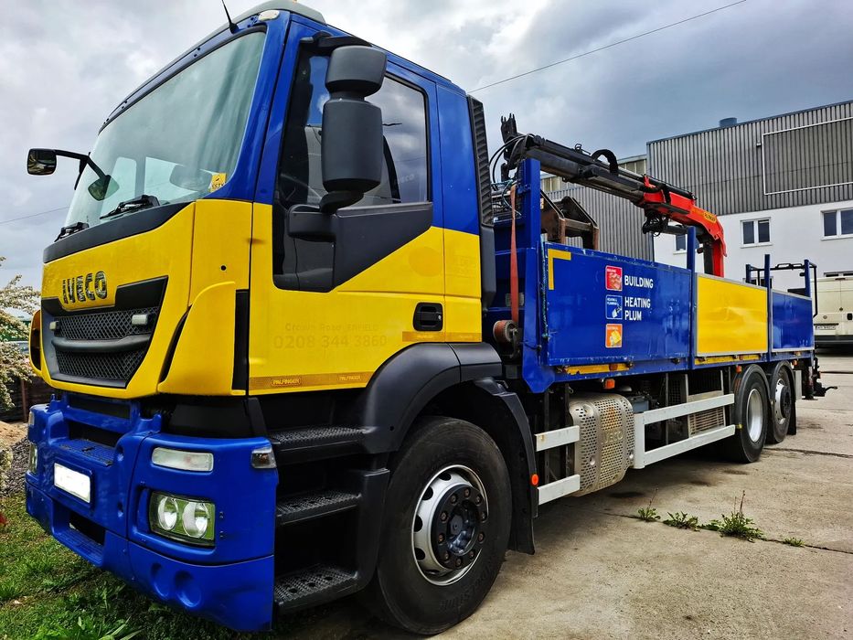 Iveco STRALIS HDS  Super Stan EURO 6 Palfinger PK 13001-K UDT