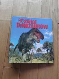 Świat dinozaurów segregator format A4 z informacjami