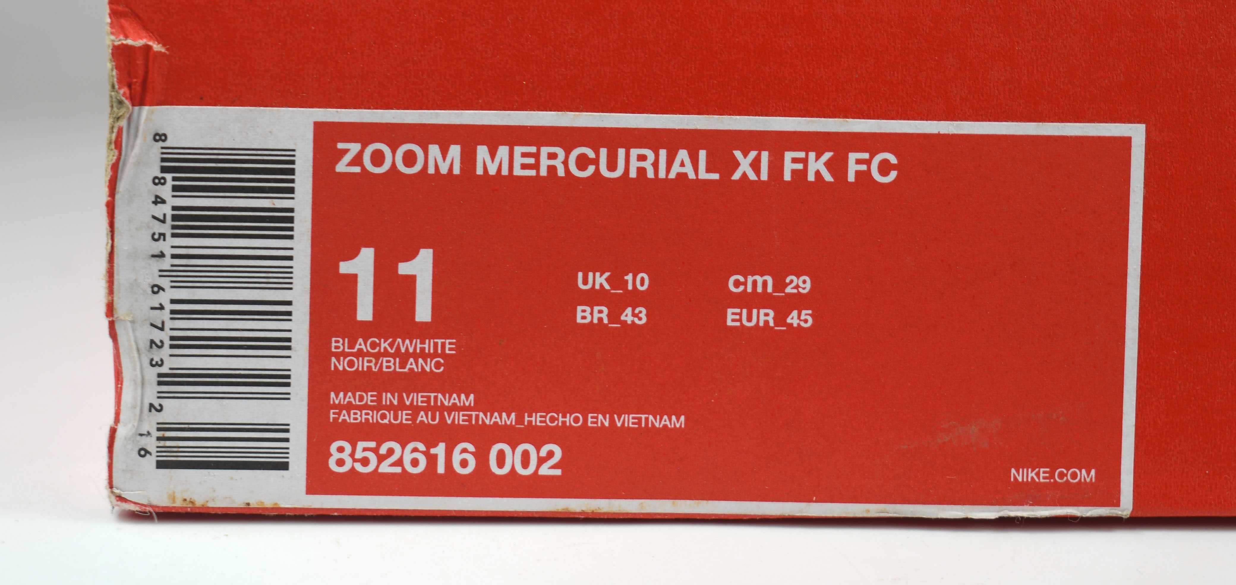 Nike Zoom Mercurial XI Flyknit FC 852616 roz. 45
