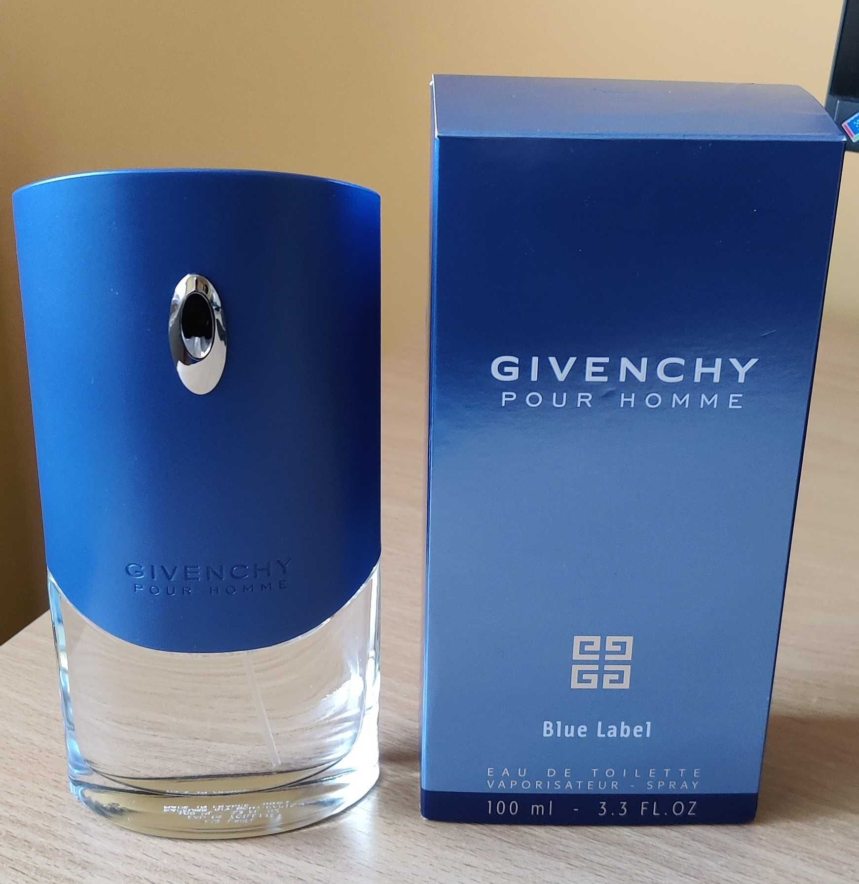 Givenchy Pour Homme Blue Label 100 ml (79ml)