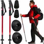 Kije Nordic Walking Kijki Składane Regulowane do Chodzenia Teleskopowe