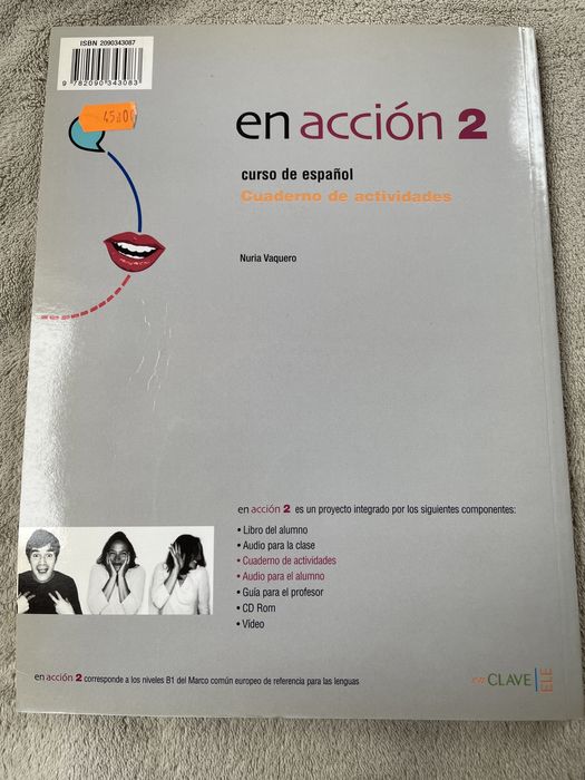 En accion 2 komplet podrecznik plus zeszyt cwiczen