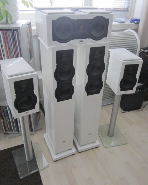 ELAC FS 247.3 z JET 5 TECH - caly zestaw HI END kino domowe