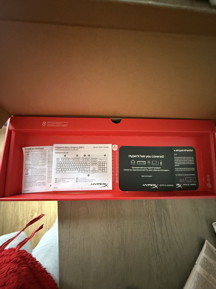 Teclado mecanico HP red switch