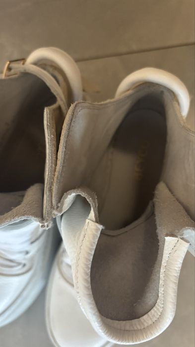 Buty Beyco bialo bezowe