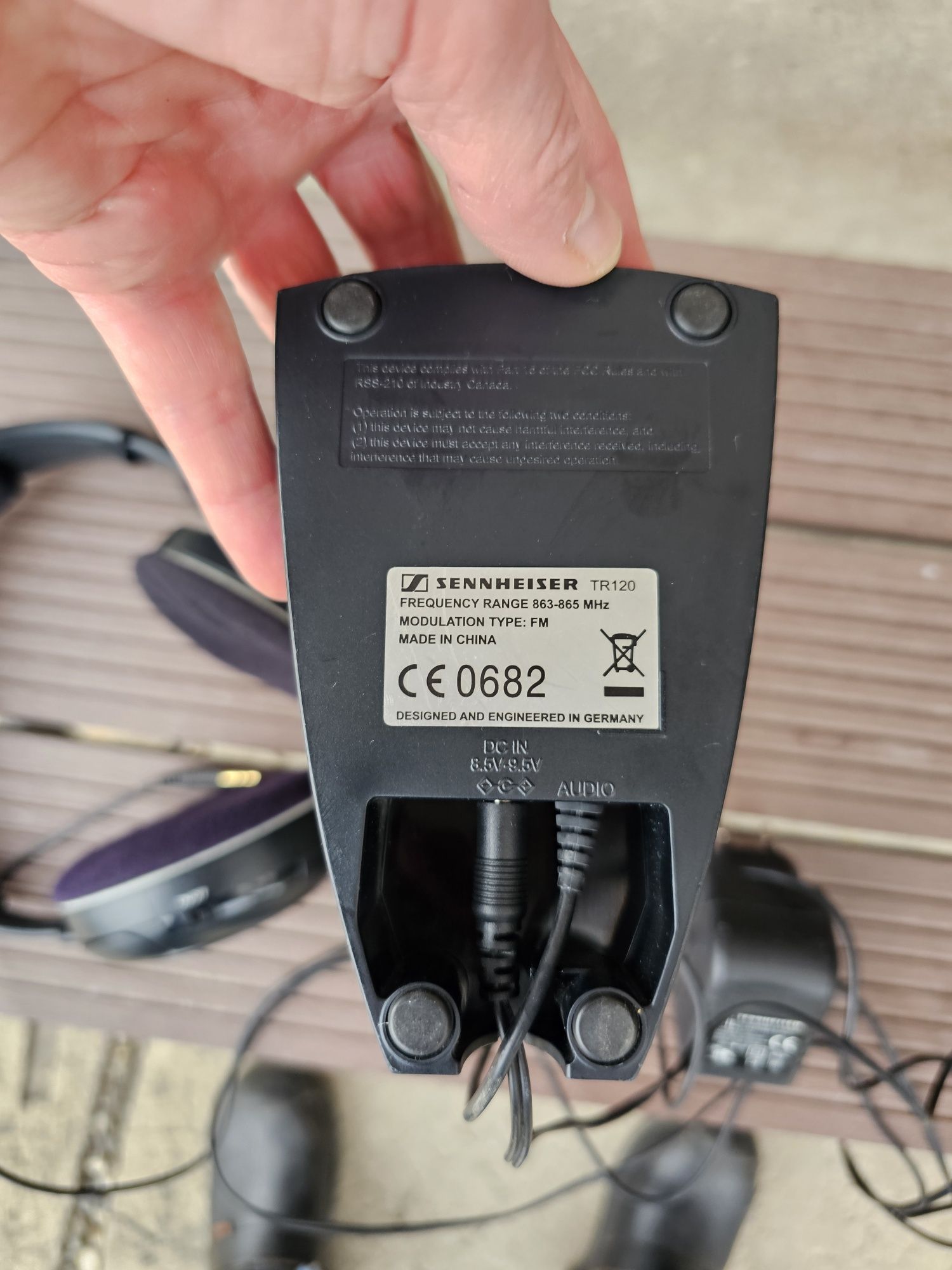 Sennheiser RS-120 słuchawki bezprzewodowe ,sprawne