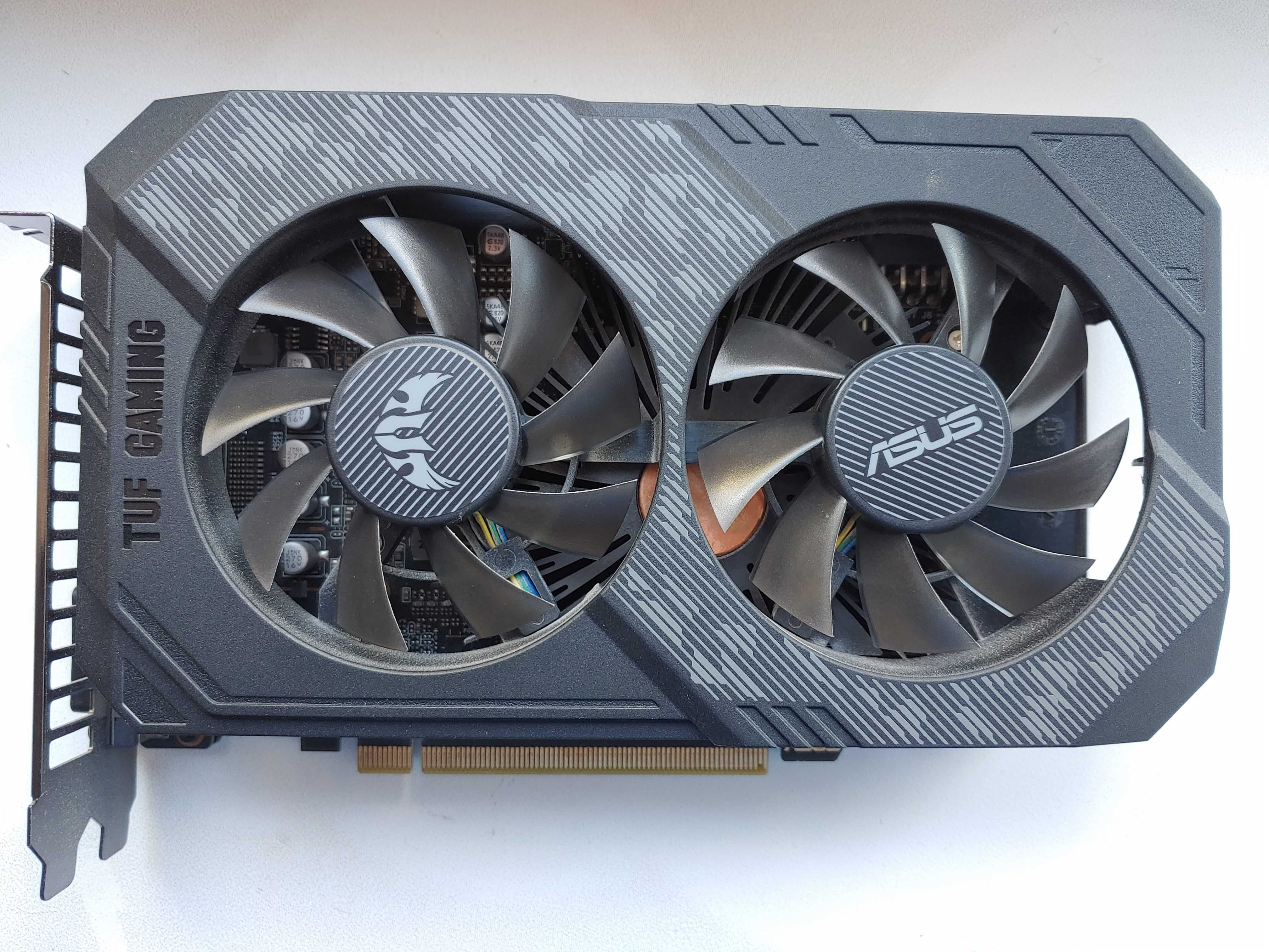 Видеокарта Asus GeForce GTX 1660 TUF Gaming OC Edition 6GB GDDR5