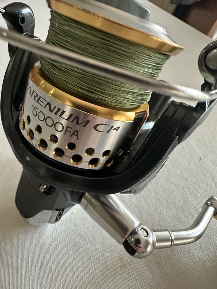 Carreto Shimano Rarenium 5000 uma maquina