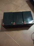 3 Baterias 12V 12Ah (term. F1) Diamec AGM standard