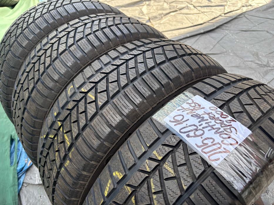 205-60-R16 CONTINENTAL WINTER 4 штуки всесезонной резины GERMANY 2024