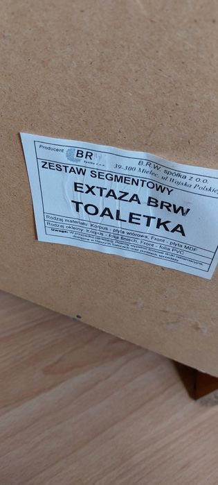 Toaletka Extaza BRW