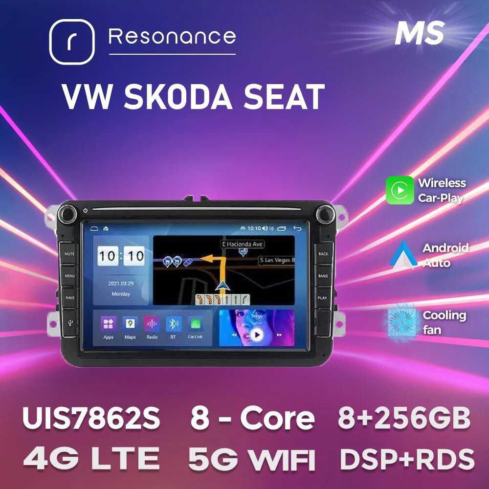 Штатная магнитола VW Skoda Seat android GPS навигация фольксваген