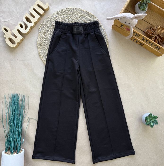 Штани брюки палаццо двонитка 140