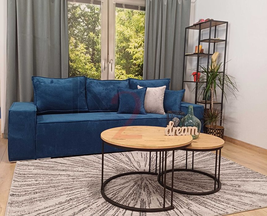 Narożnik Fabio Sofa Kanapa USB Rogówka Łóżko BONELL Fotel Pufa+ GRATIS