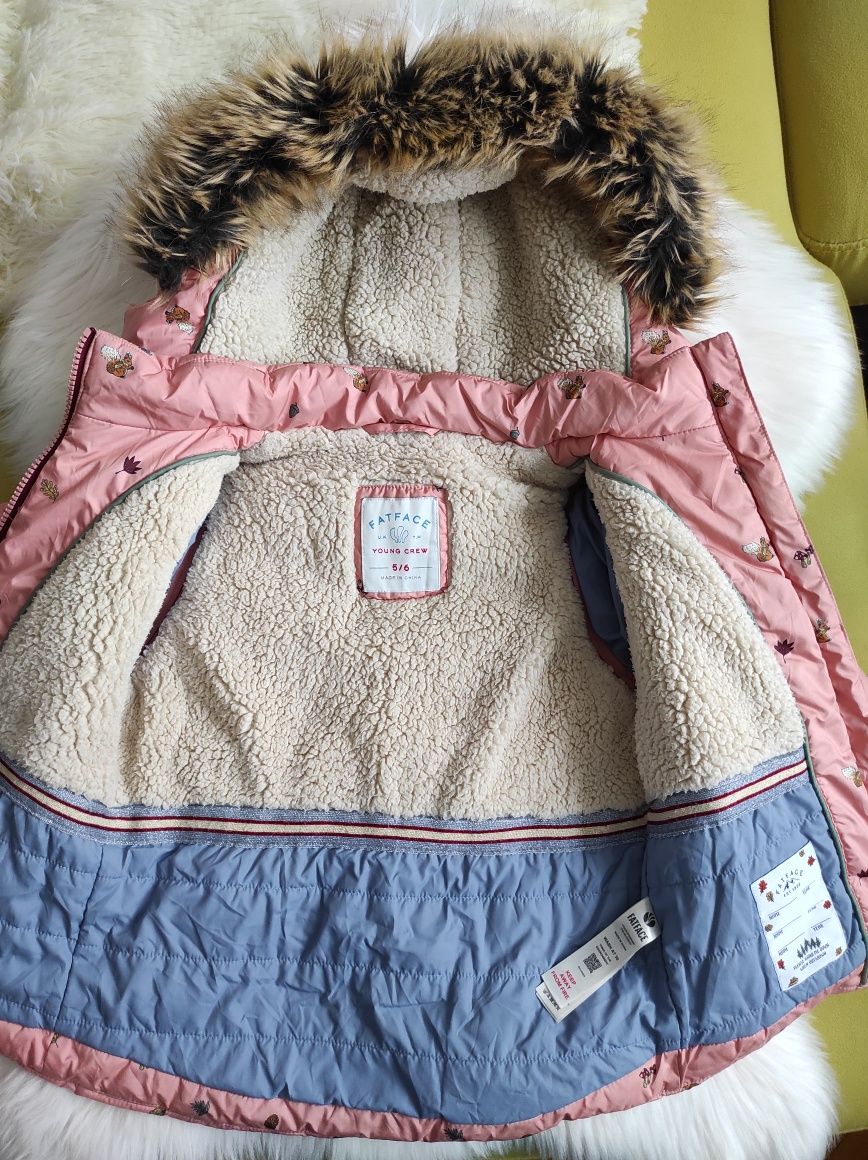 Куртка/жилетка, девочка, 5-6 лет, траформер, демисезон, розовая,теплая
