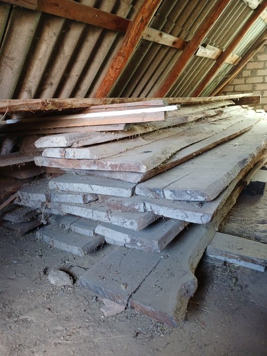 Дошка Дуб необрізна 35мм