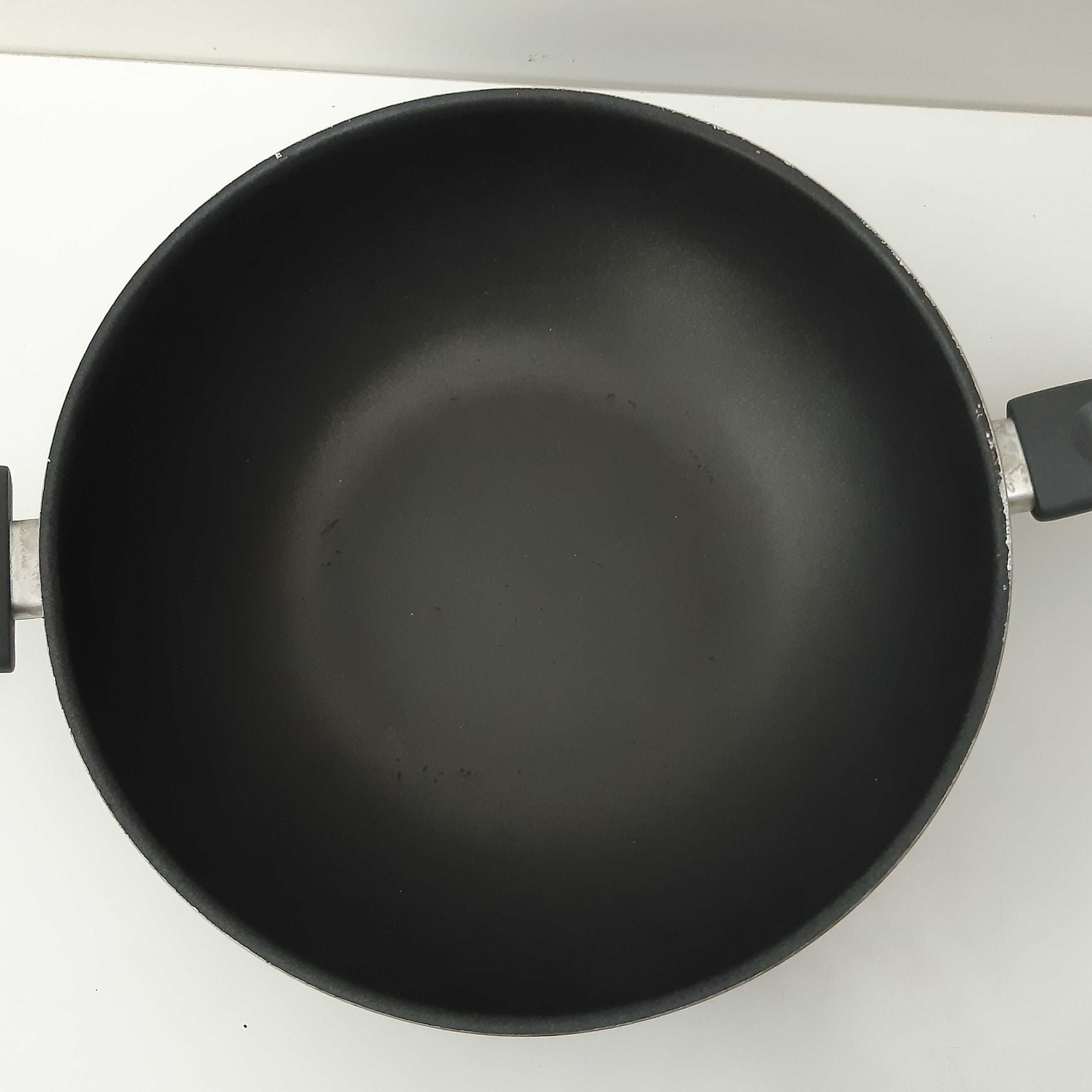 Wok 28cm IKEA Skanka Cinza sem Tampa Funcional