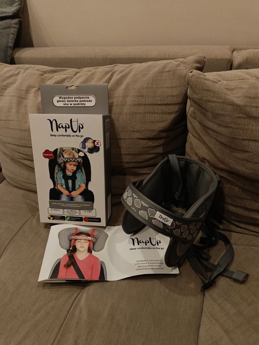 NapUp Opaska podtrzymująca głowę dziecka .