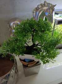 Drzewko bonsai sztuczne piękna dekoracja 25cm.x20cm.