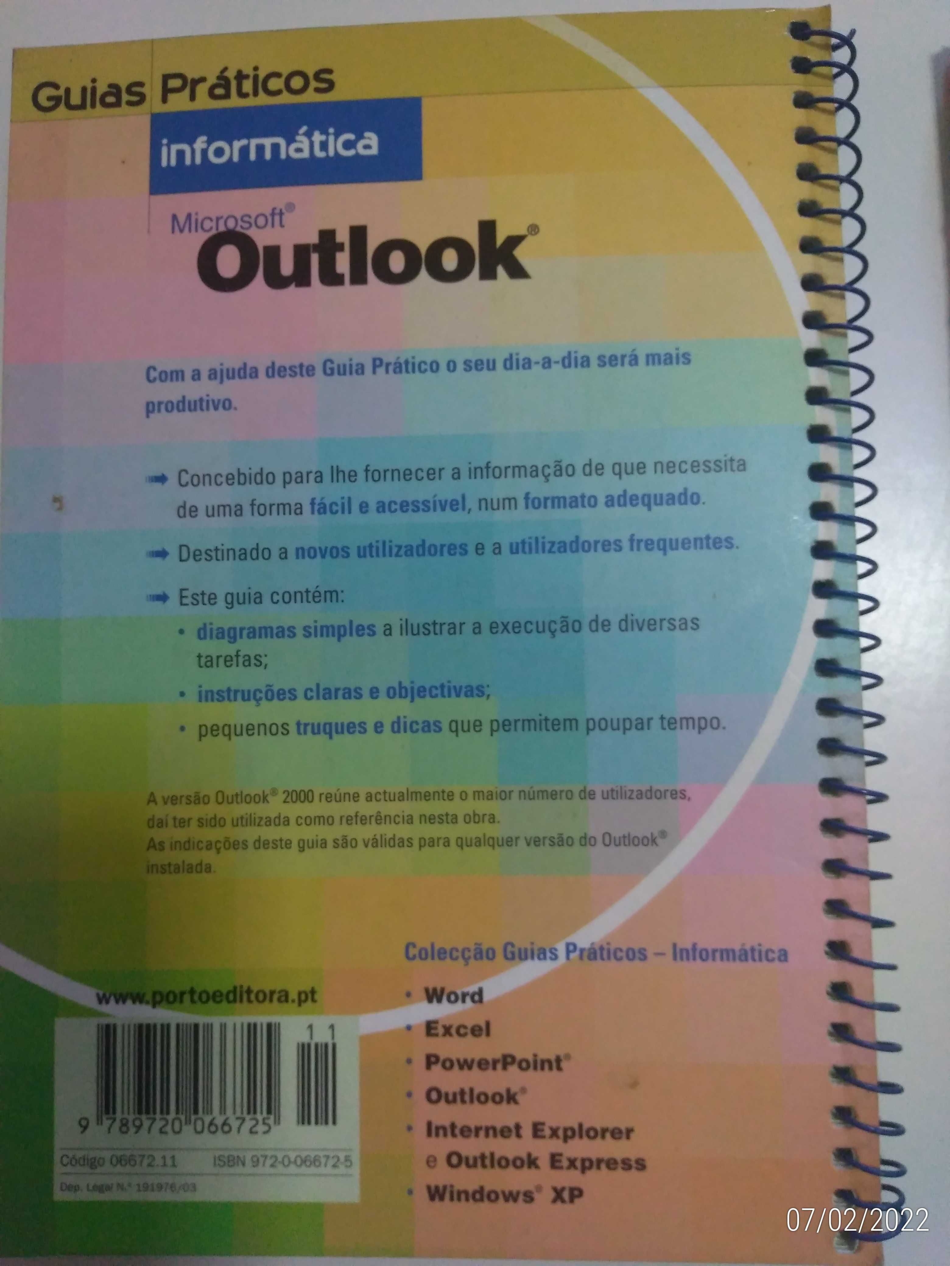Livros de informática - Outlook e Power Point