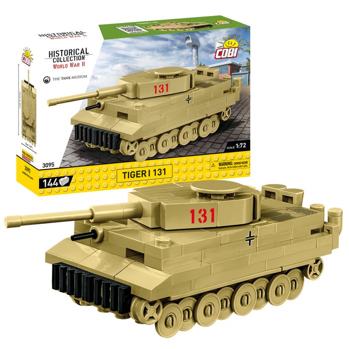 Klocki Cobi 3095 Czołg Tiger I 131 Hc Ww2 144 El.