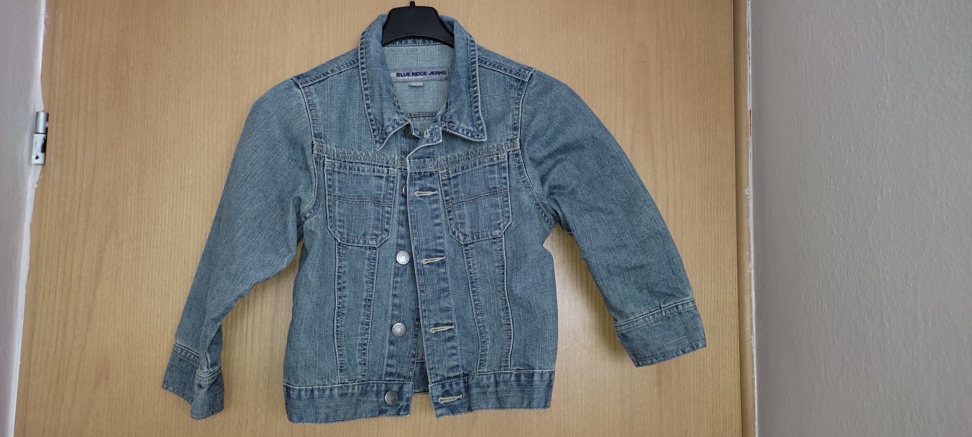 Kurtka chłopięca jeansowa 104