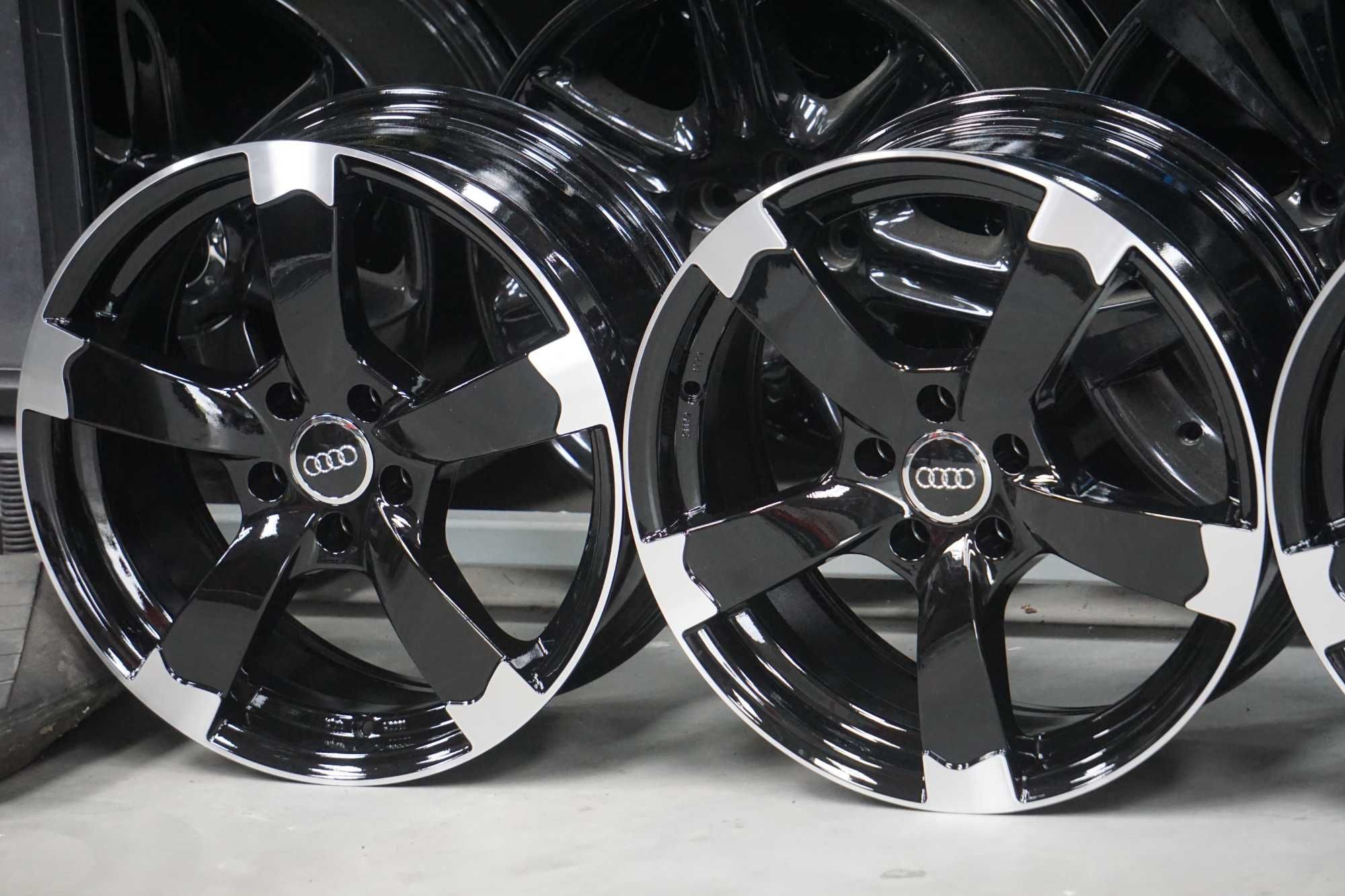 Alufelgi DBV Germany 5x112 8Jx18 et40 cb66,6 czarne i cnc
