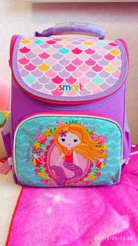 Каркасный школьный рюкзак Smart для начальной школы, для девочки