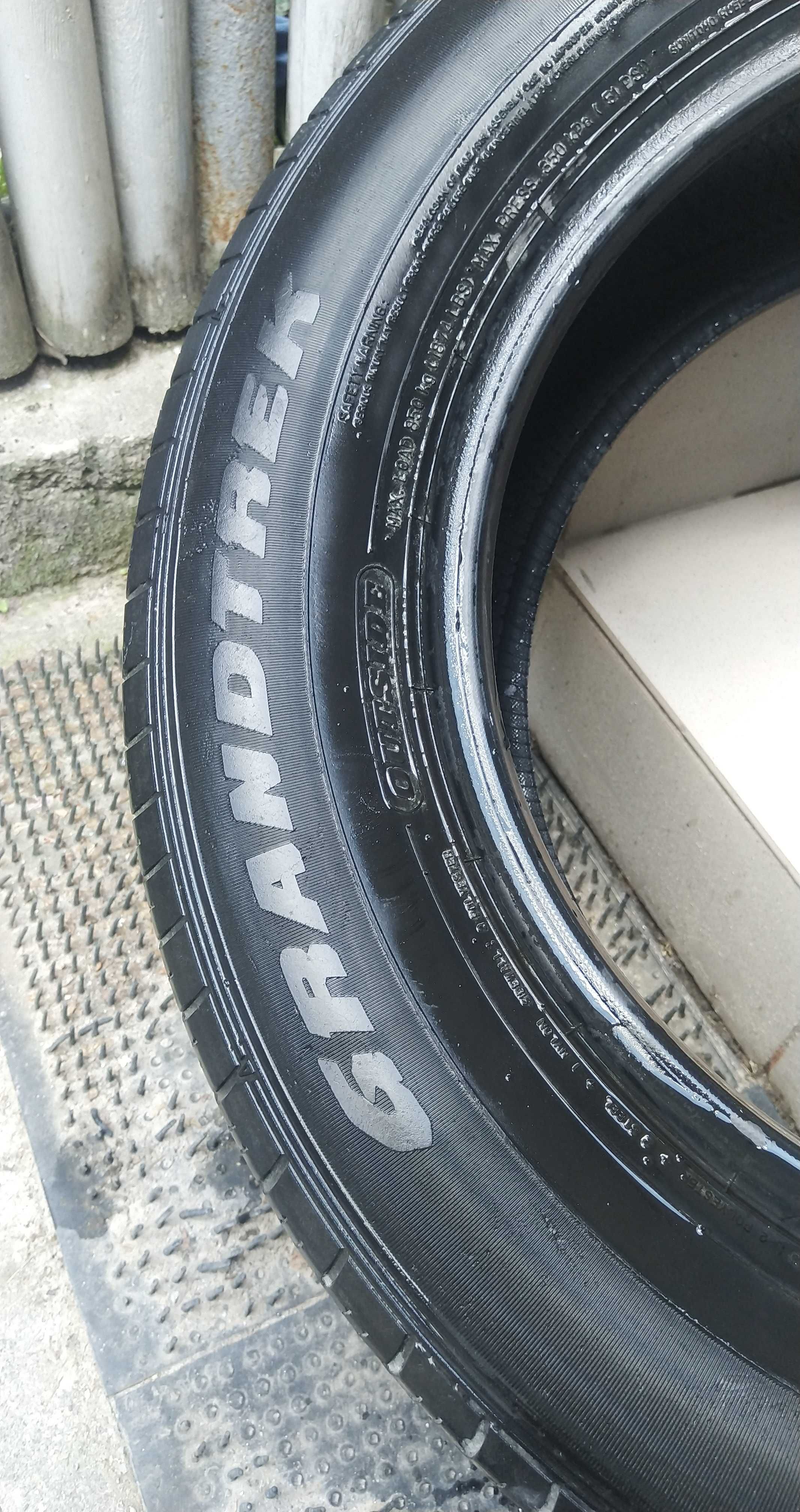 Літні шини Dunlop Grandtrek 225/65/R17 4мм на 1-2 літа Japan Японія