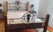 Cama estilo rustico