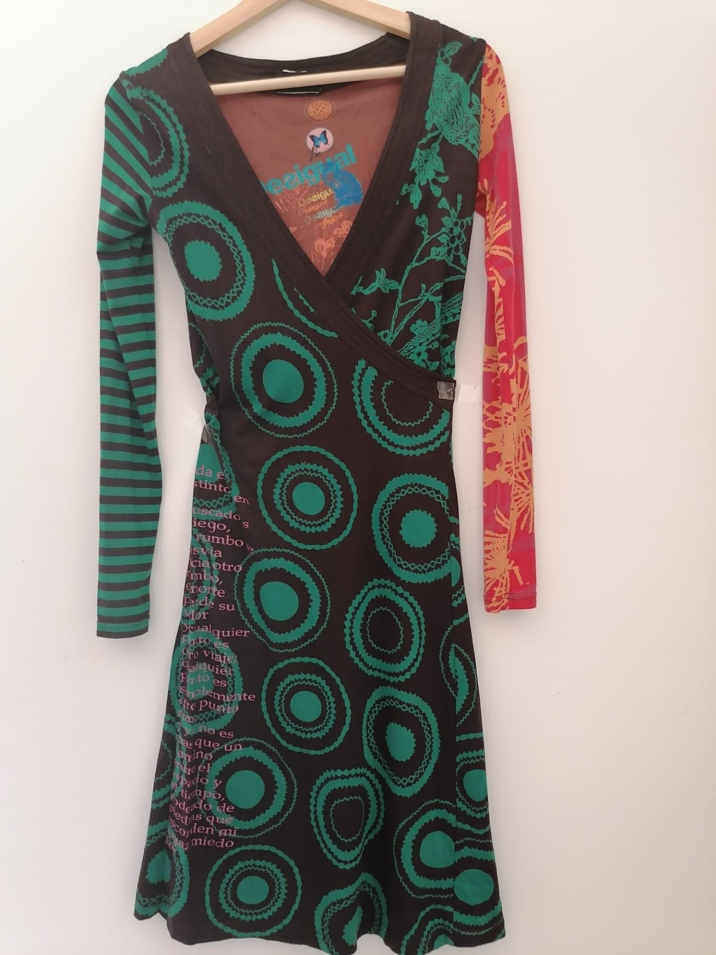 Vestido marca Desigual tamanho xs