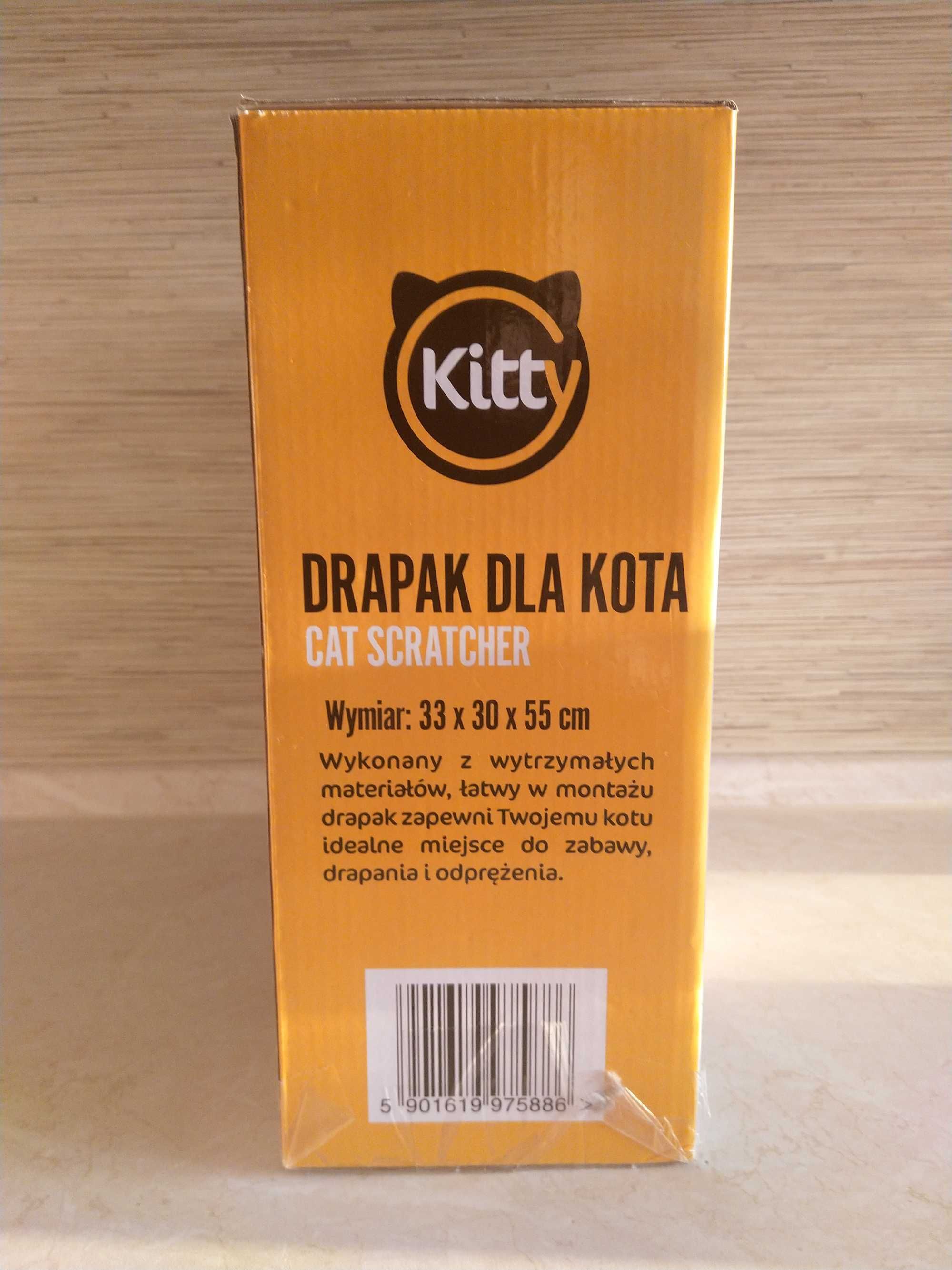 NAJTANIEJ Drapak Dla Kota Niski 55 Wysoki Piłeczka Platforma Legowisko