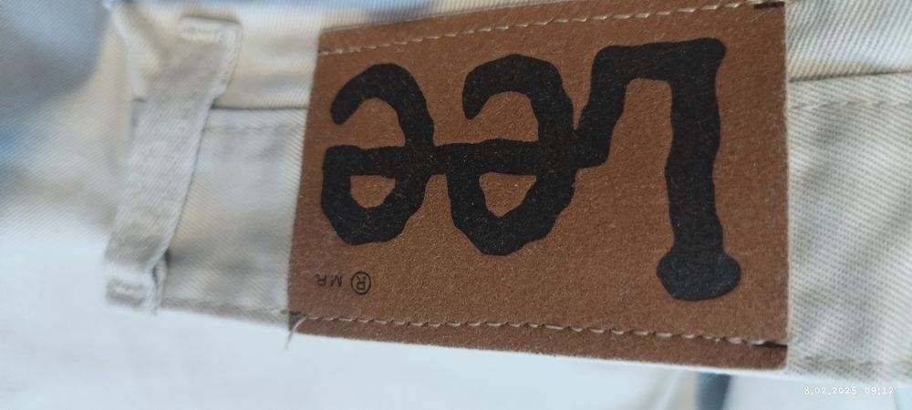 Spodnie damskie Lee 29-31 białe