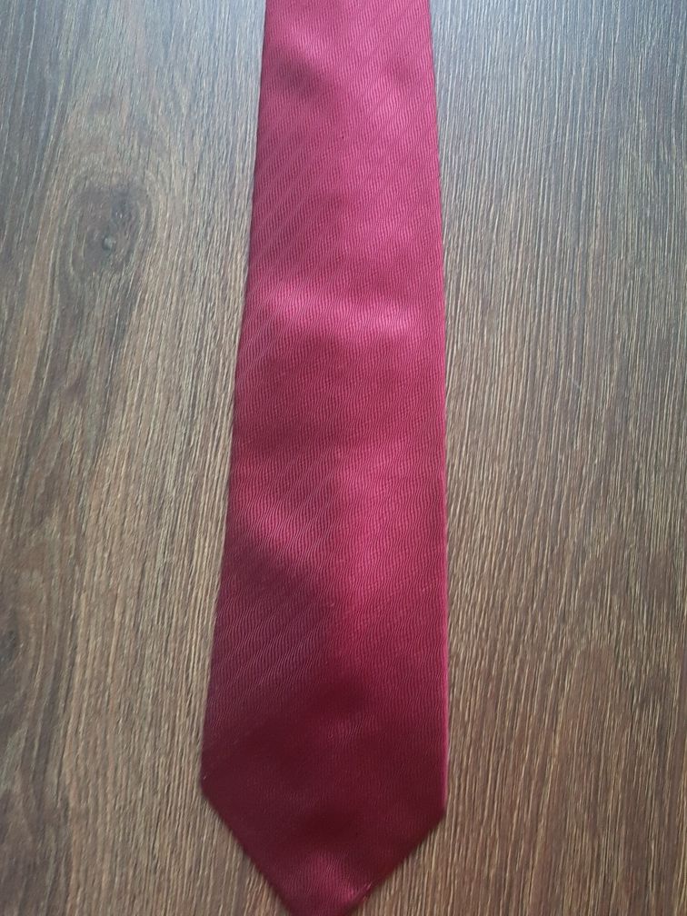 Krawat Bon Tie czerwony