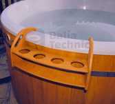 Półka / minibarek / półeczka na napoje do balii /ruskiej bani hot tube