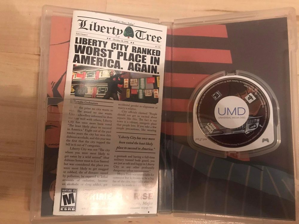 grand theft auto gta liberty city stories psp