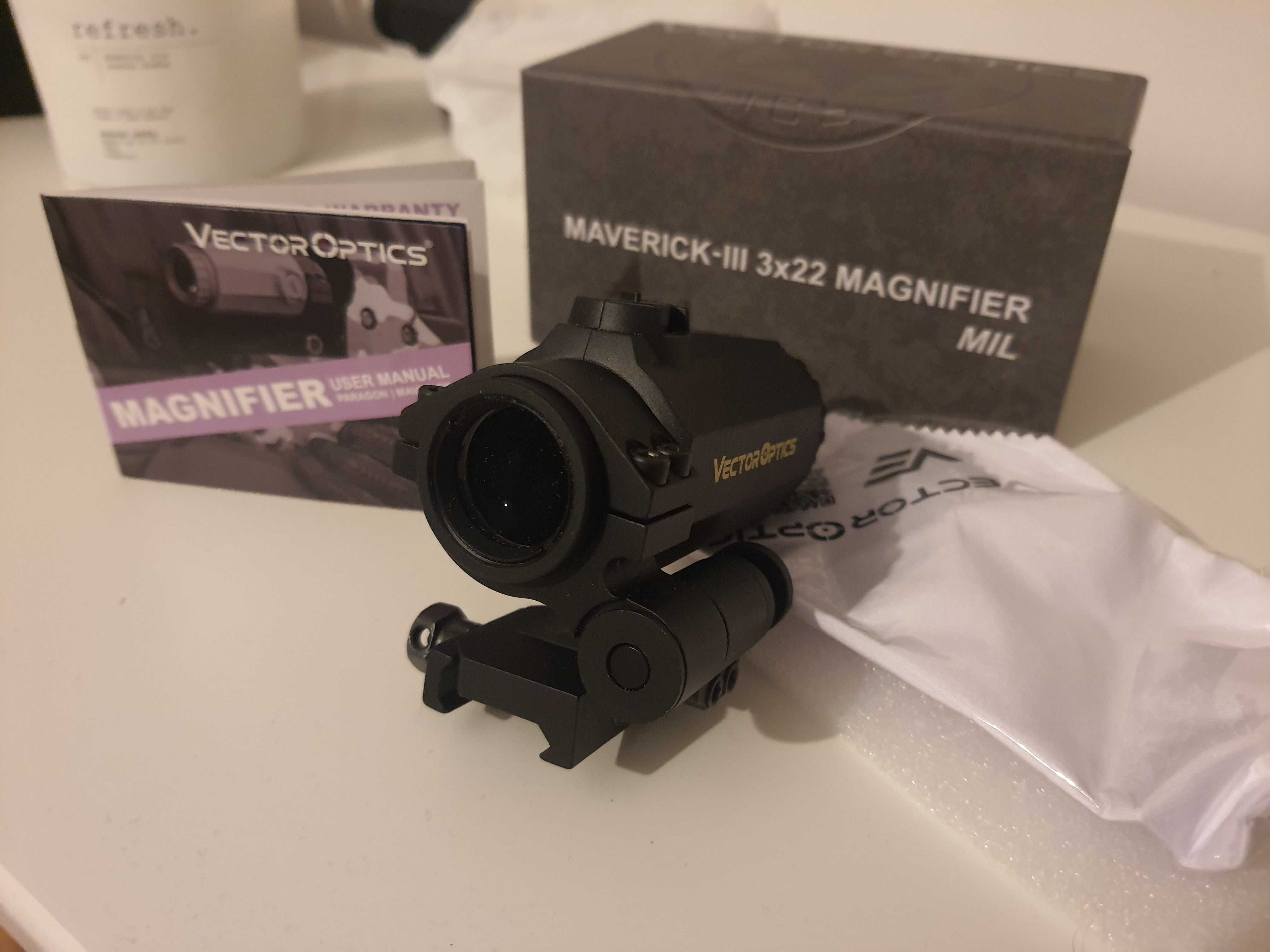 Magnifier vector optics maverick III 3