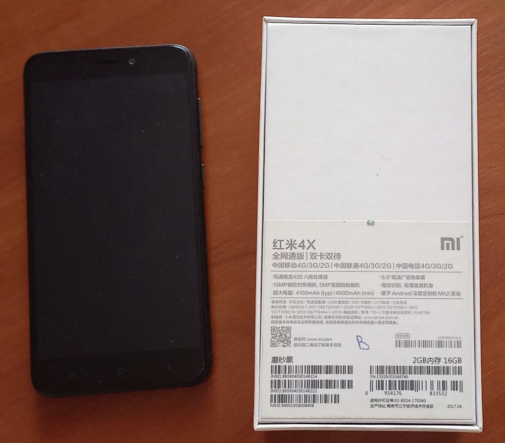 Xiaomi Redmi Note 4X 16GB