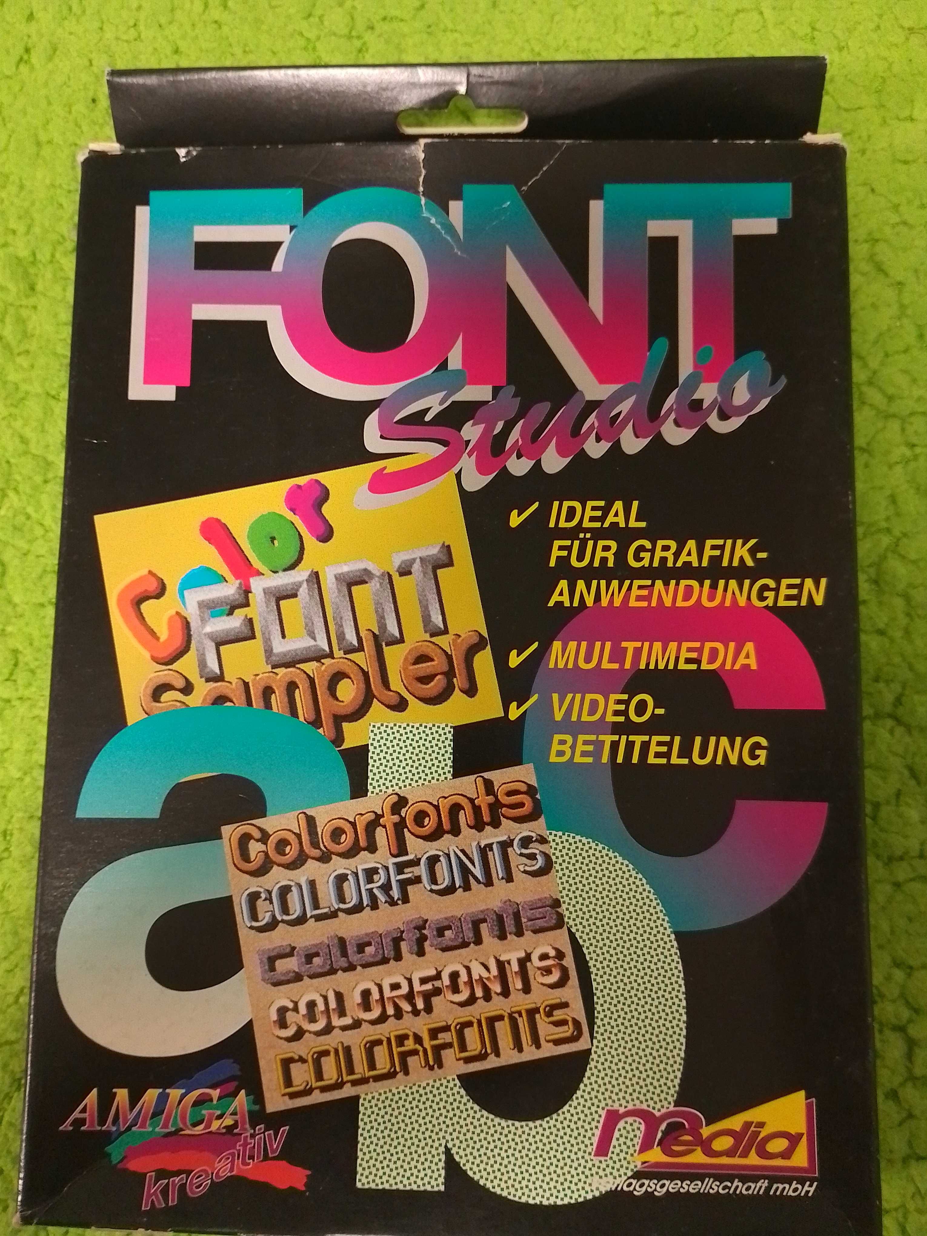 AMIGA Font Studio  niemiecka wersja