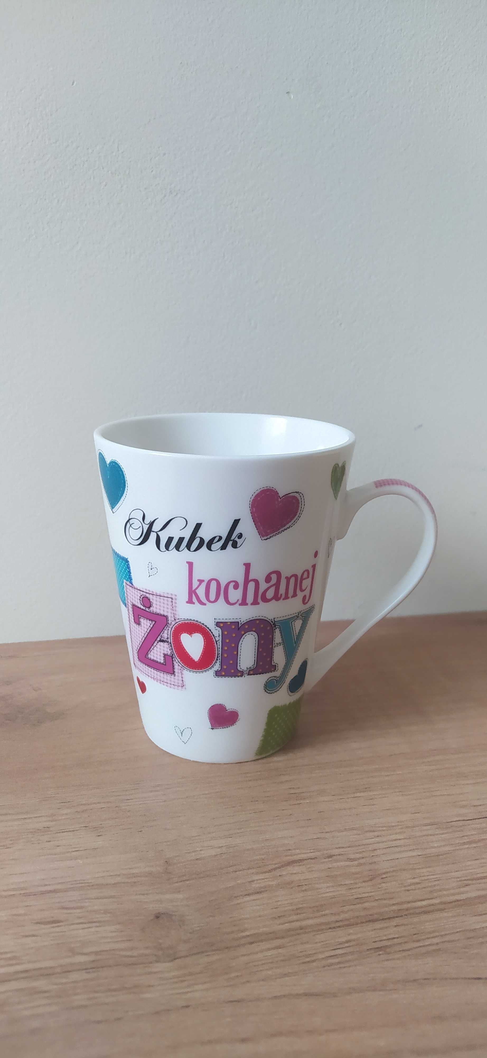 Kubek Kochanej Żony na Walentynki, urodziny, rocznicę ślubu Pan Dragon