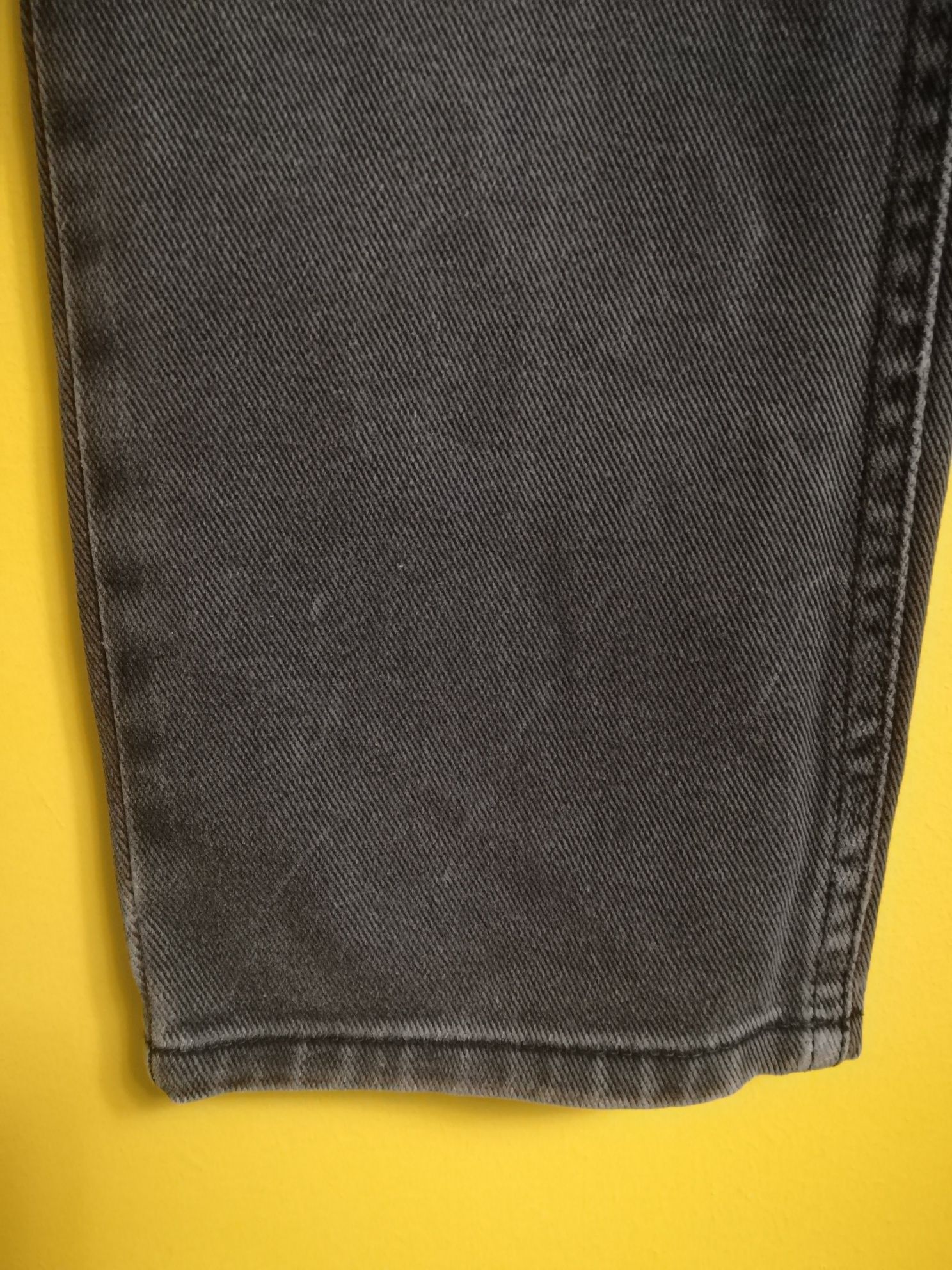 Spodnie chłopięce 134 czarne jeans PADDOCK'S