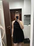 Czarna sukienka letnia h&m