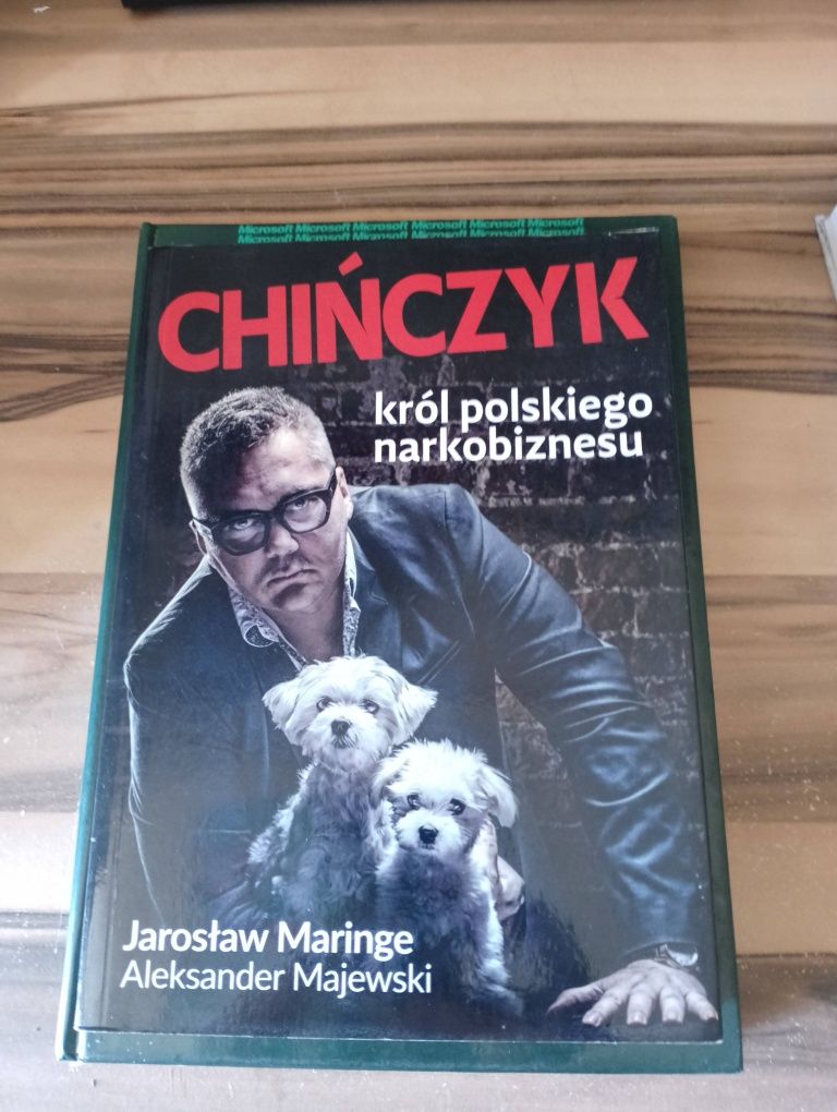 Książka chińczyk król polskiego narkobiznesu Jarosław Maringe