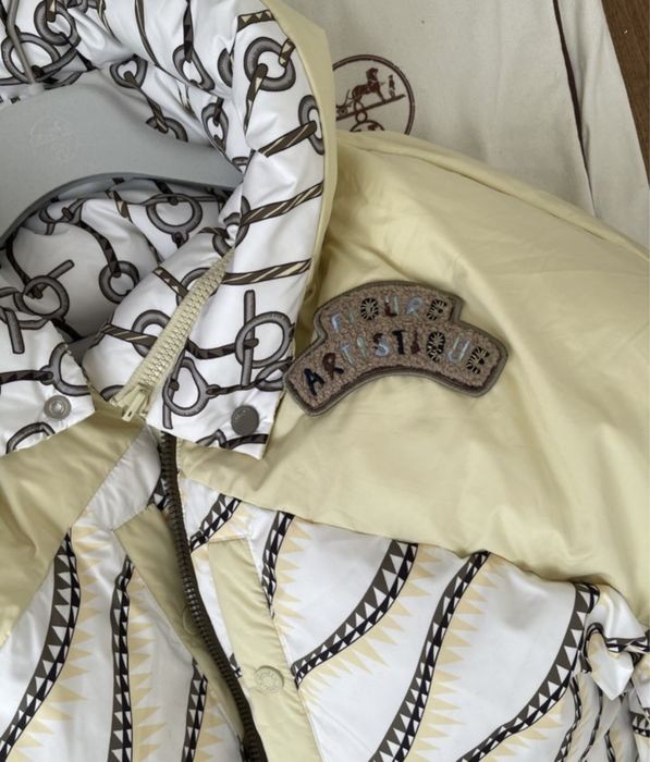 Hermes куртка пуховик